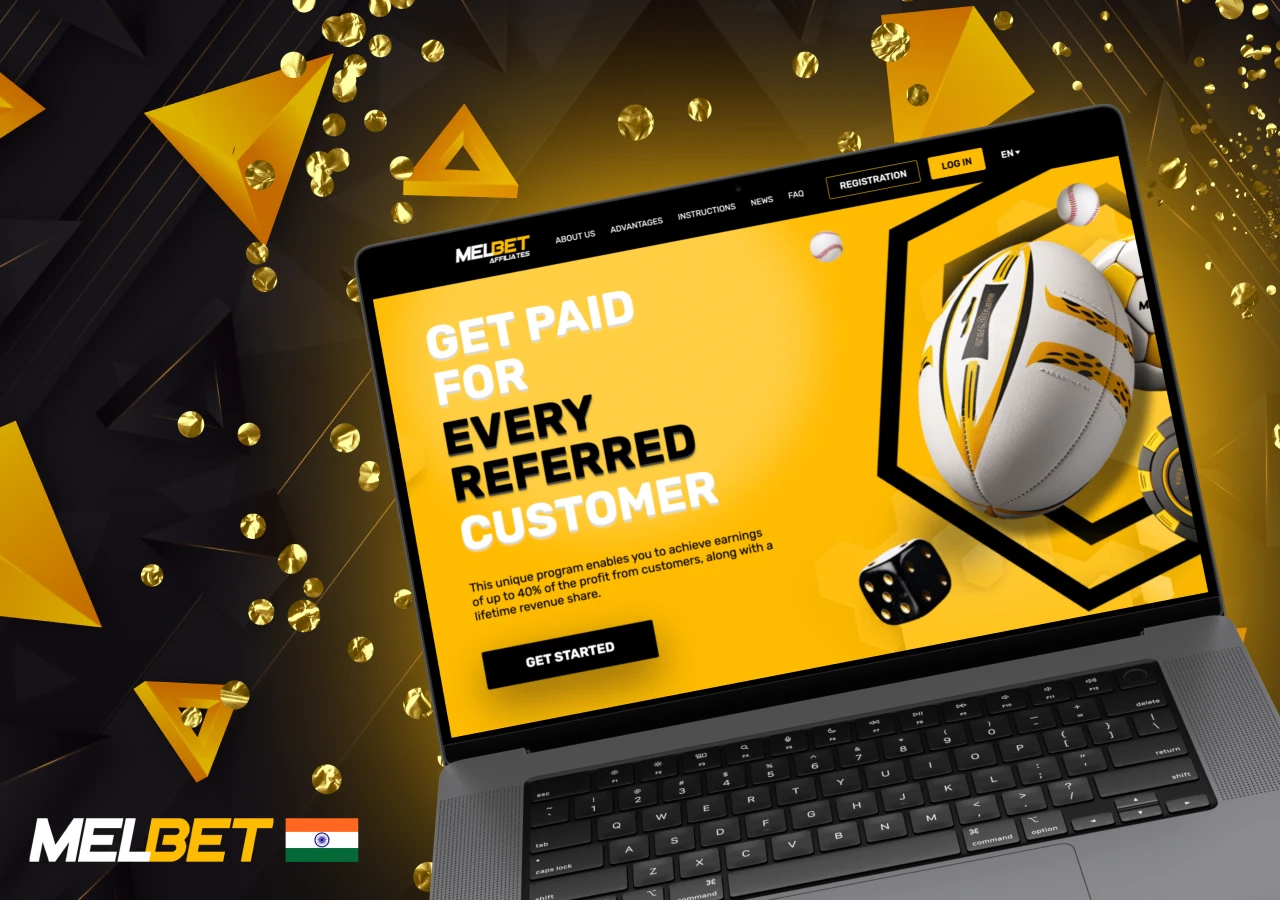 MelBet affiliate program provides high commissions